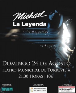 CARTEL MUSICAL “MICHAEL, LA LEYENDA”