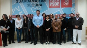 Miembros de la lista electoral del PSOE