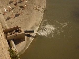 Uno de los pozos de sequía abiertos por la CHS en Rojales