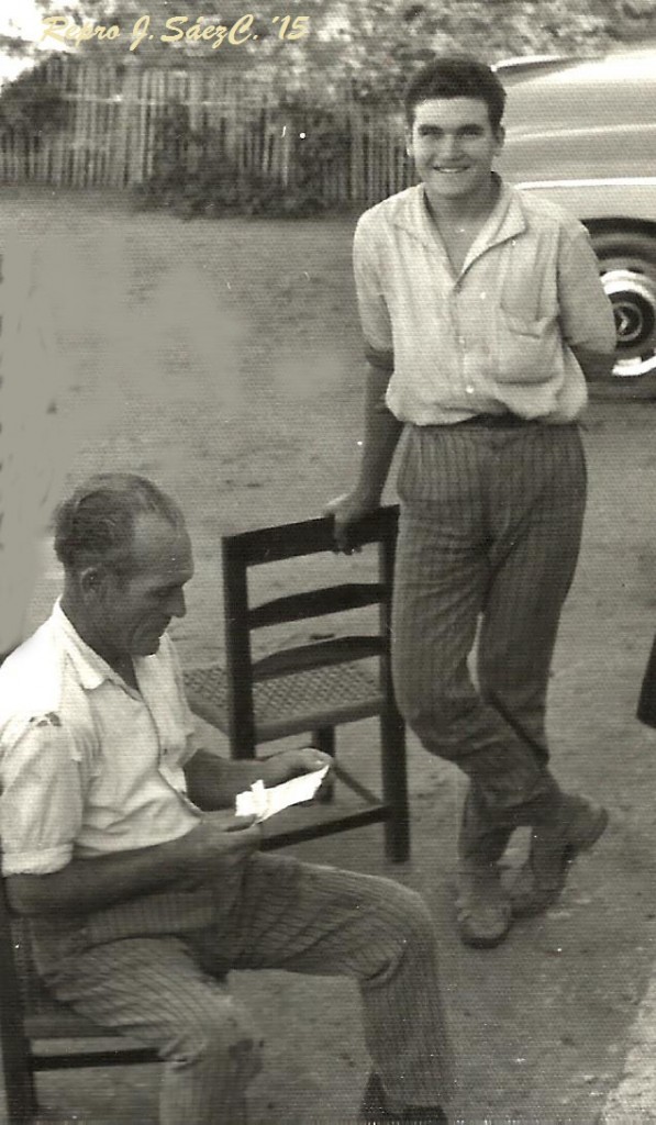Saturnino, padre e hijo, que cuentan la historia del Campo de Concentración