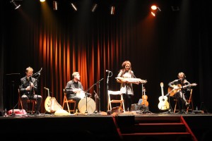 Ana Alcaide Cuarteto en su actuación en Rojales 
